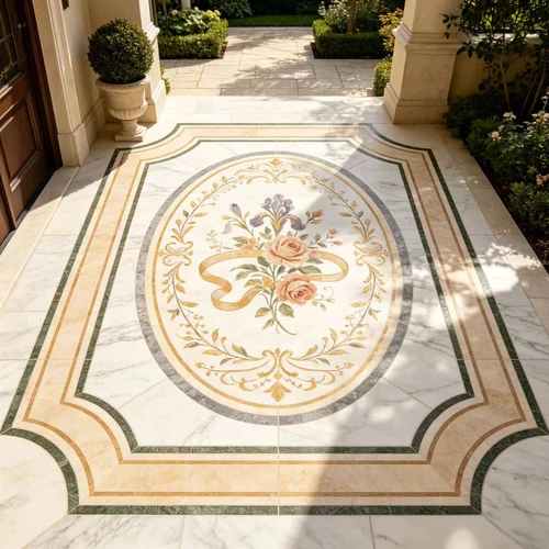 Entry gardens, courtyard paving, outdoor terraces-0